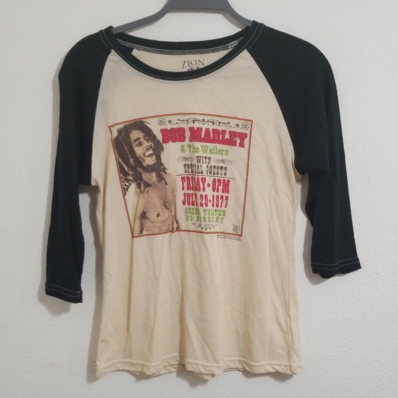 Zion Rootswear Tops - Bob Marley vintage shirt